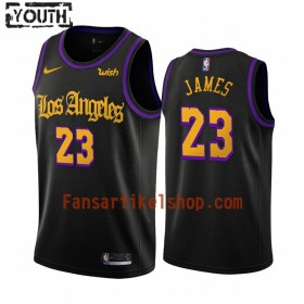 NBA Los Angeles Lakers Trikot LeBron James 23 Nike 2019-2020 City Creative Swingman - Kinder